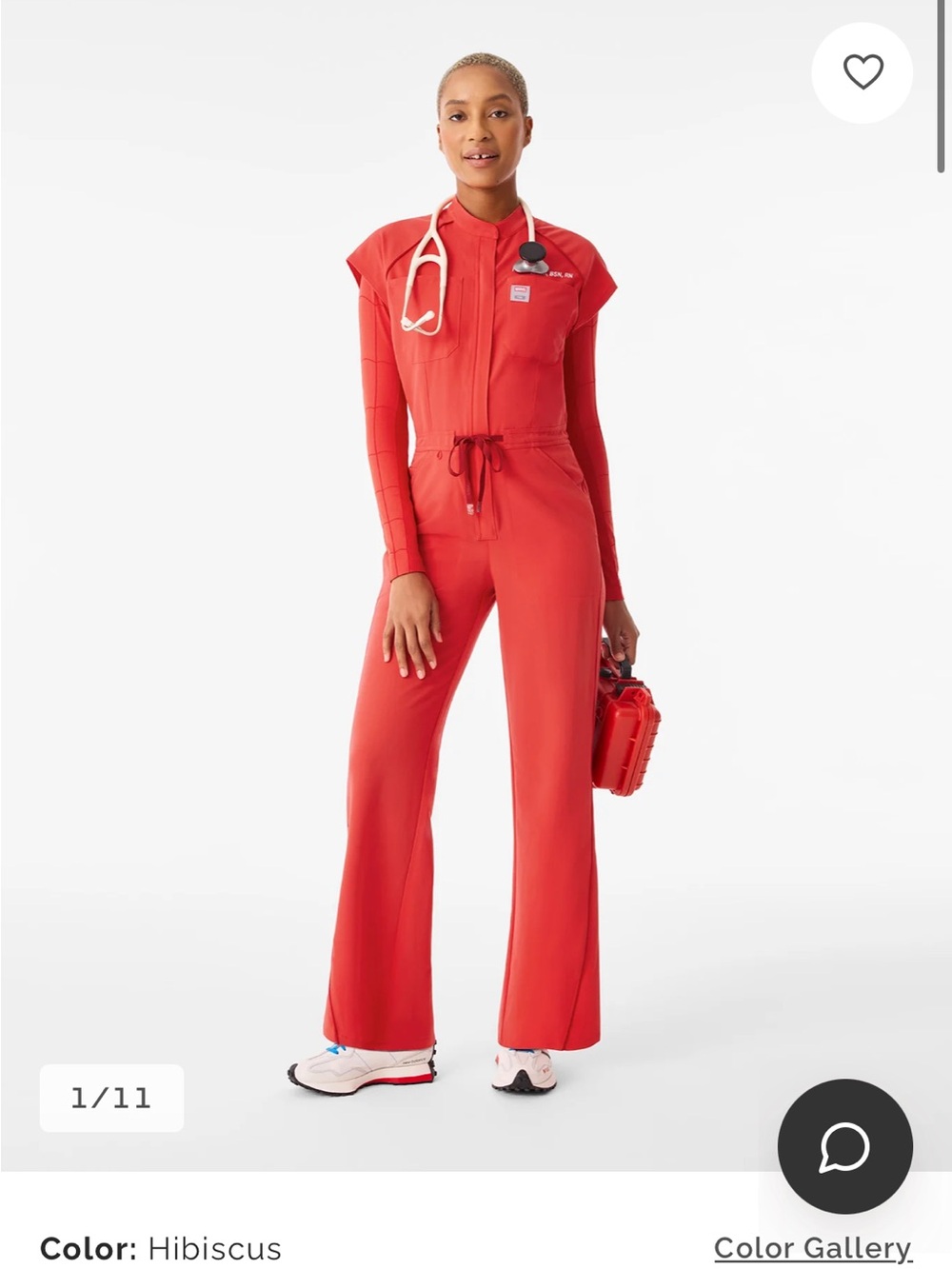 FIGS Spiderman Hibiscus Jumpsuit